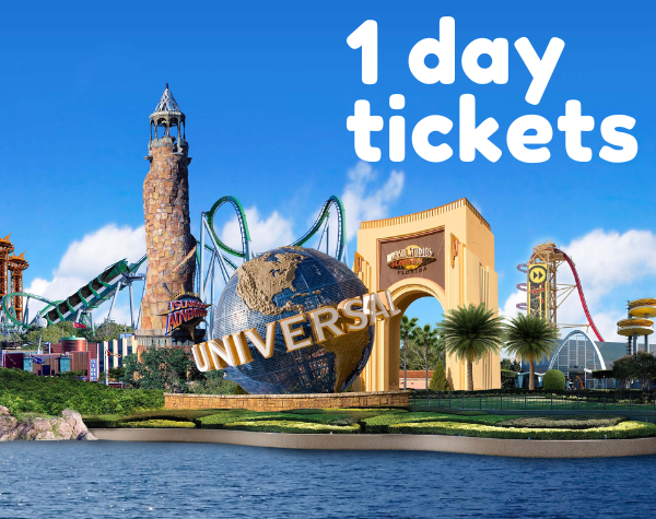 Universal 1 Day Tickets